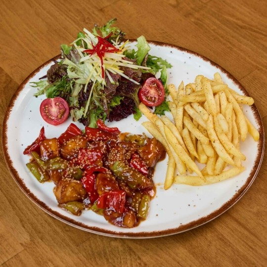 Sweet Chilli Soslu Tavuk