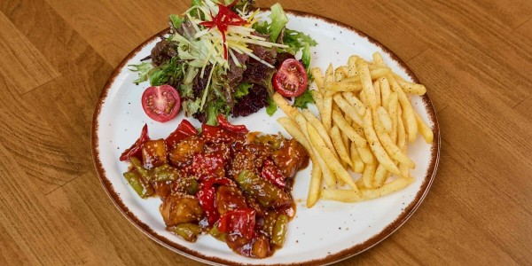 Sweet Chilli Soslu Tavuk